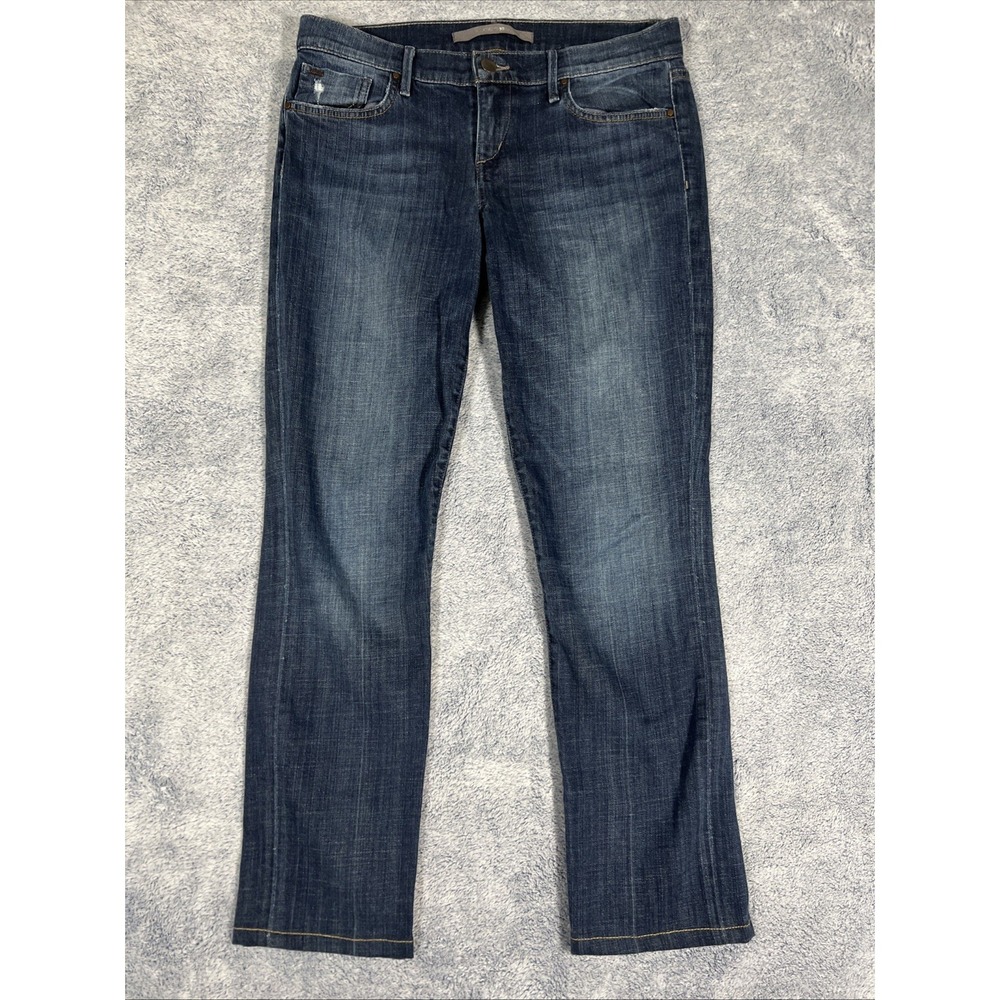 Joe's Jeans The Cigarette Jeans‎ Women's 28 Straight Leg Distressed Fade Stretch